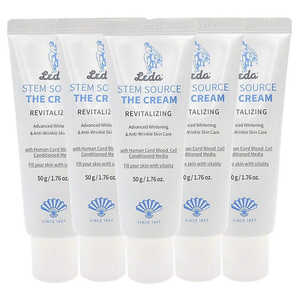 레다 스템 소스 더 크림 피부 미백 주름개선 재생 크림 50g, 5개 솔직 사용 후기, 피부 고민 한 방에 해결