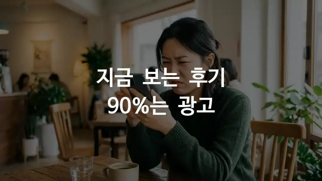 엠페이스 리프팅 후기에서 협찬 광고를 구별하는 방법을 찾는 여성