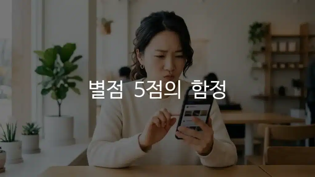 엑시온 후기를 살펴보는 한국인 여성